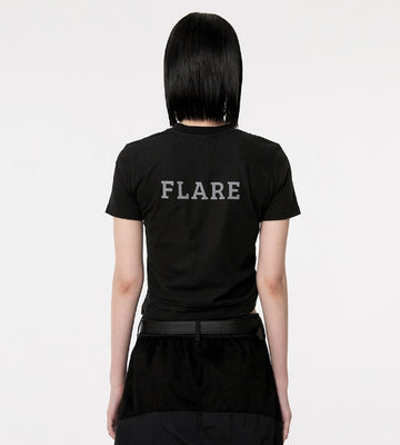 Chiffon Shirring T-Shirts